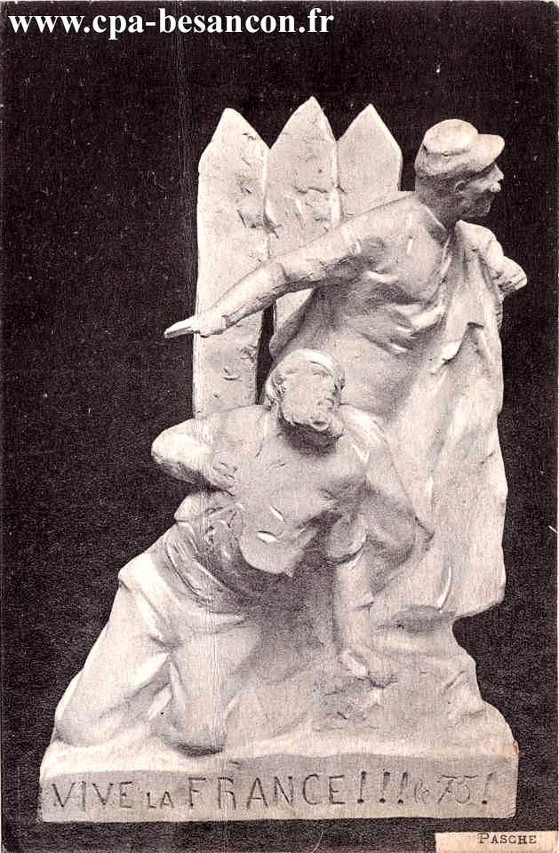 ŒUVRE FRANC-COMTOISE DES PRISONNIERS de GUERRE - Siège aux Beaux-Arts à Besançon.